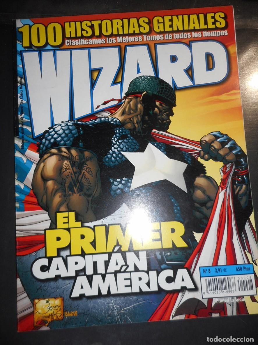 C&oacute;mics: WIZARD N&ordm;8 (MEGAMULTIMEDIA-OCTUBRE 2002) - Foto 1