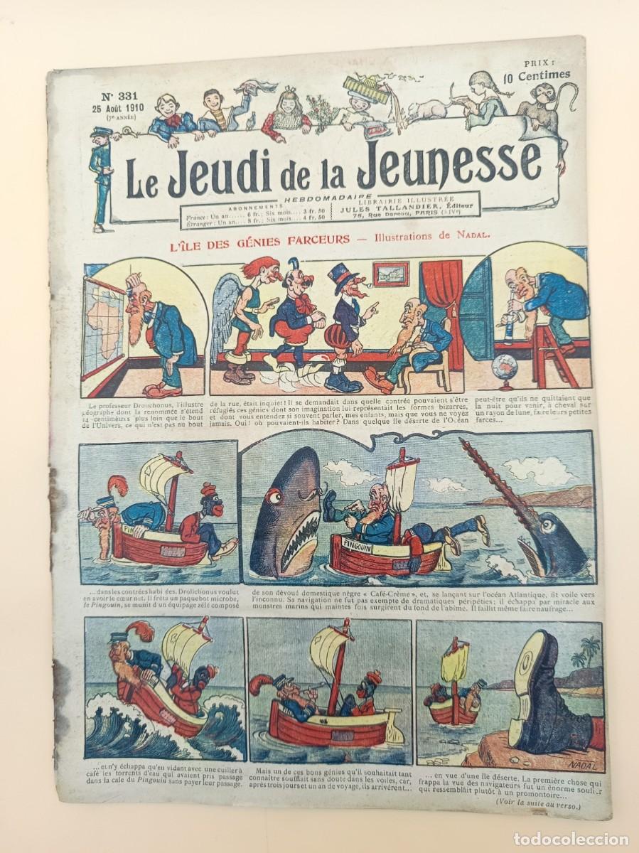 C&oacute;mics: LE JEUDI DE LA JEUNESSE A&Ntilde;O 1910 N.331 - Foto 1