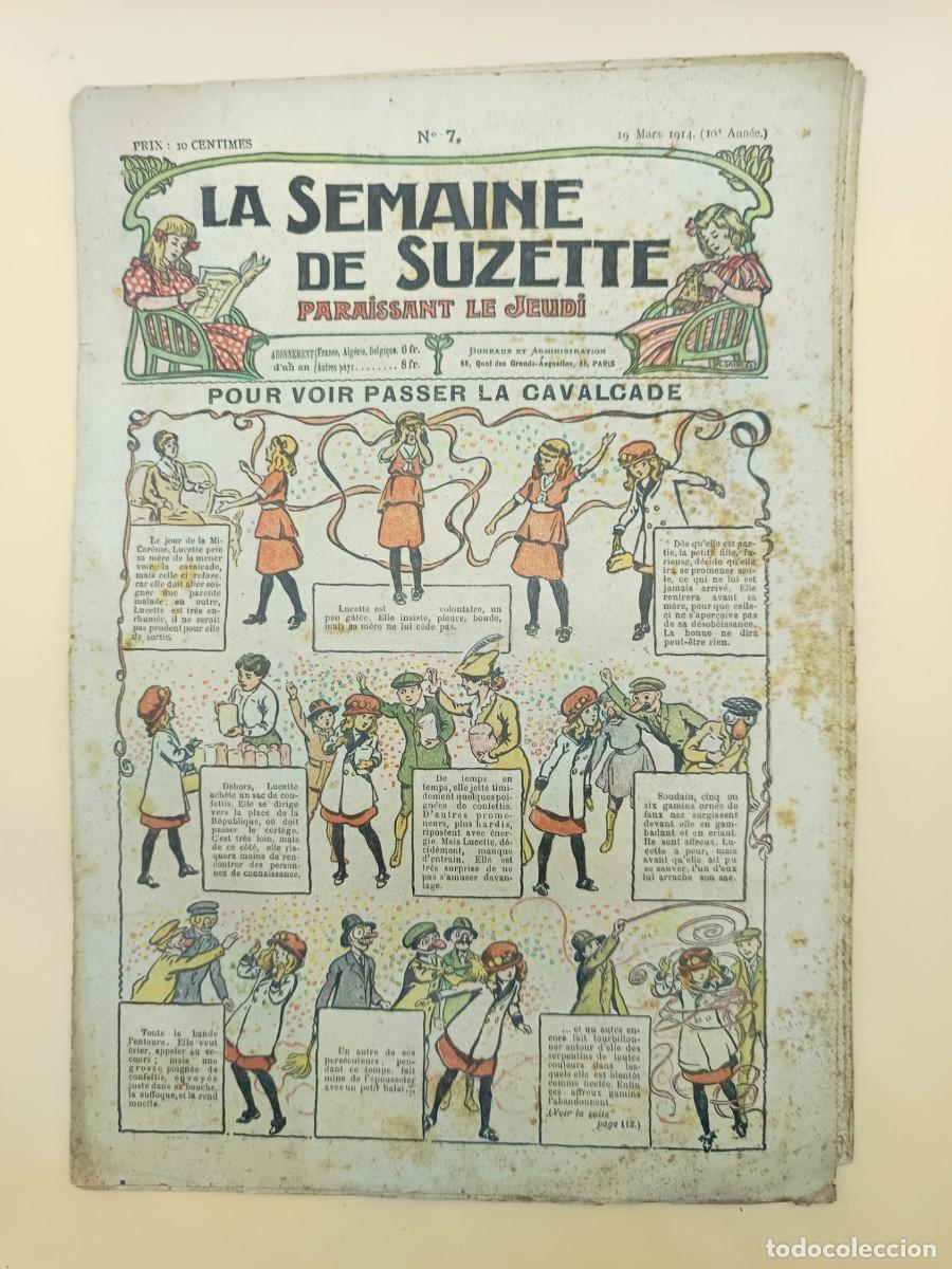 C&oacute;mics: LA SEMAINE DE SUZETTE A&Ntilde;O 1913 N.7 - Foto 1