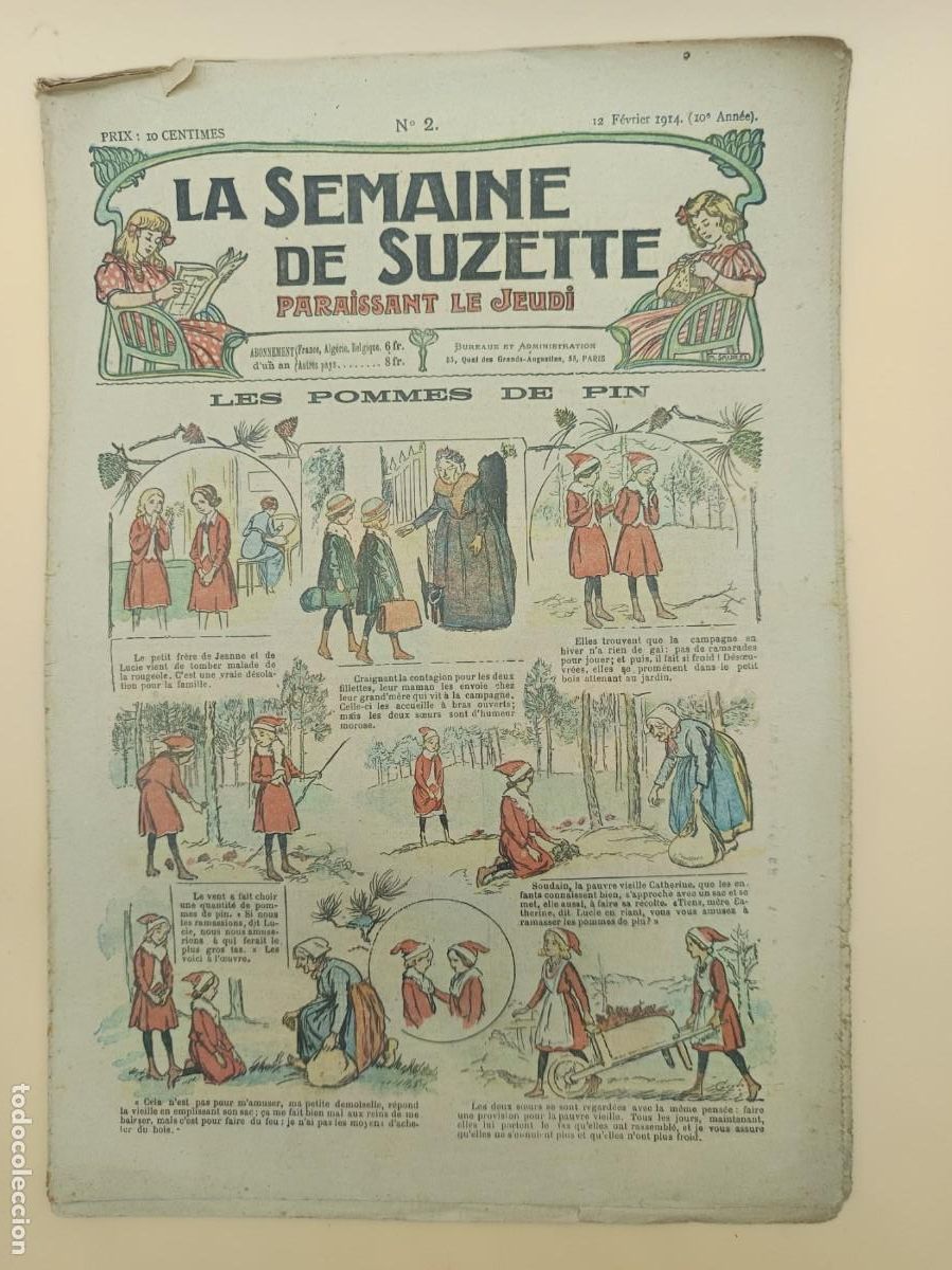 C&oacute;mics: LA SEMAINE DE SUZETTE A&Ntilde;O 1914 N.2 - Foto 1