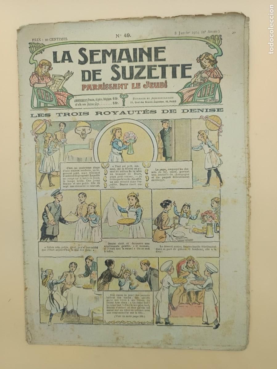 C&oacute;mics: LA SEMAINE DE SUZETTE A&Ntilde;O 1914 N.49 - Foto 1