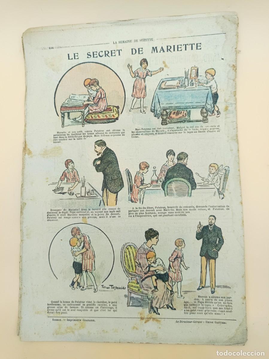 C&oacute;mics: LA SEMAINE DE SUZETTE A&Ntilde;O 1914 N.9 - Foto 2