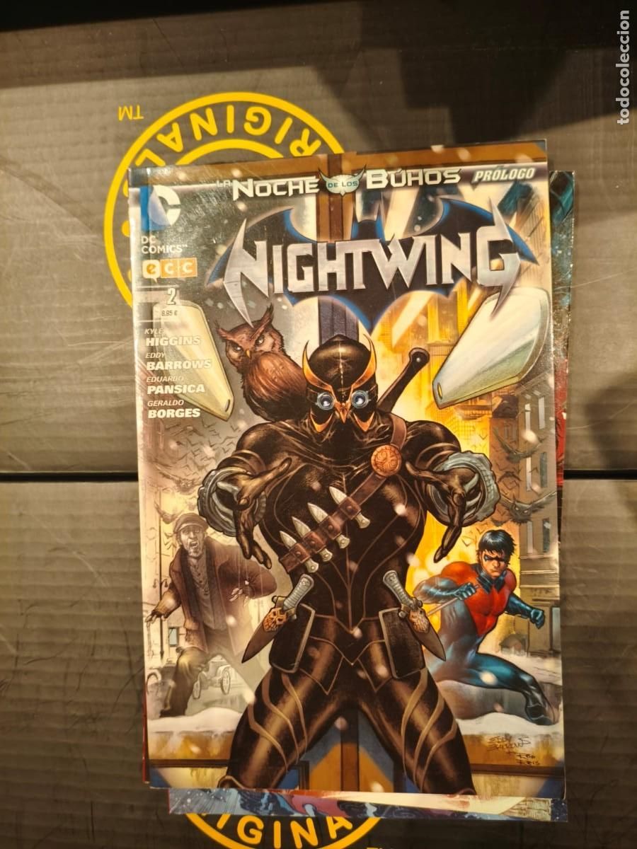 C&oacute;mics: Nightwing Nuevo universo Dc tomo 2 la noche de los b&uacute;hos pr&oacute;logo ECC - Foto 1