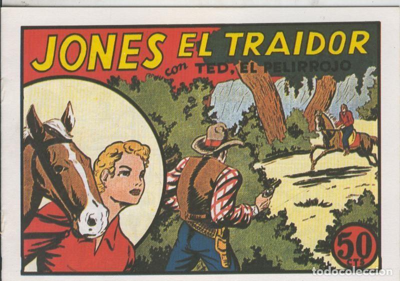 Comics: Ted el pelirrojo facsimil numero 03: Jones el traidor - Miguel Quesada