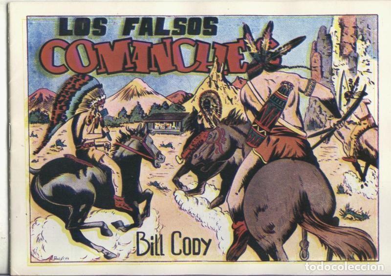 C&oacute;mics: Bill Cody, facsimil numero 11: Los falsos comanches - Martinez Osete - Foto 1