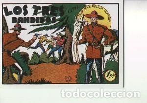 C&oacute;mics: David de la Policia montada, coleccion facsimil - Manuel Gago - Foto 1