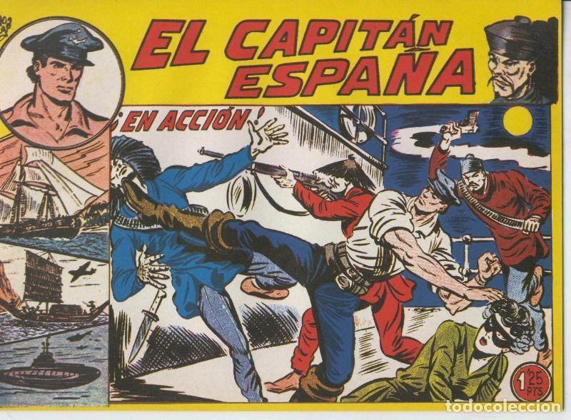 C&oacute;mics: El Capitan Espa&ntilde;a facsimil numero 28: En accion - Manuel Gago - Foto 1
