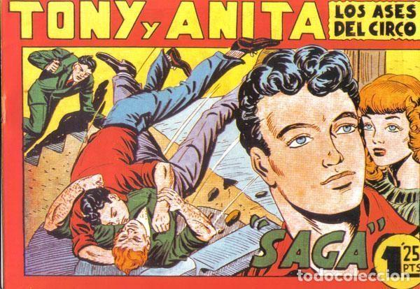 Comics: Tony y Anita facsimil numero 012: Saga - Miguel Quesada