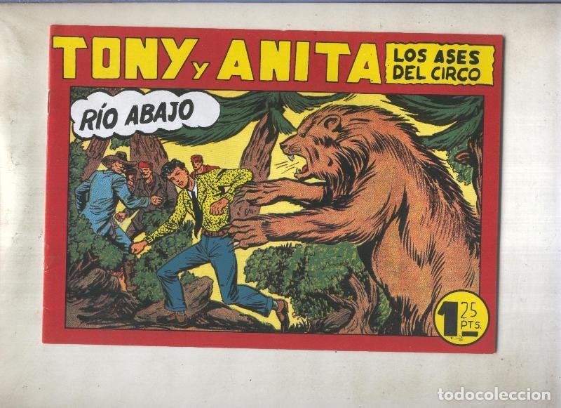 C&oacute;mics: Tony y Anita facsimil numero 123: Rio abajo - Miguel Quesada