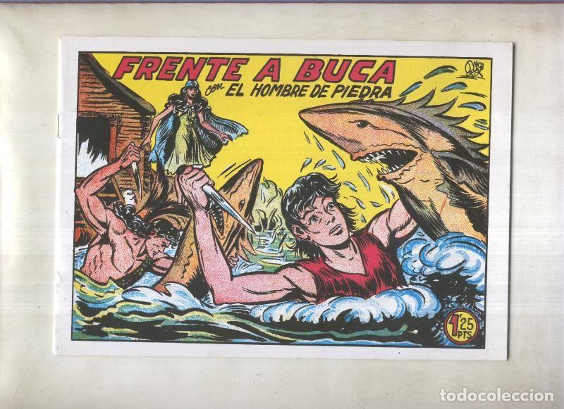 C&oacute;mics: Purk el hombre de piedra, facsimil numero 189: Frente a Buca - Manuel Gago