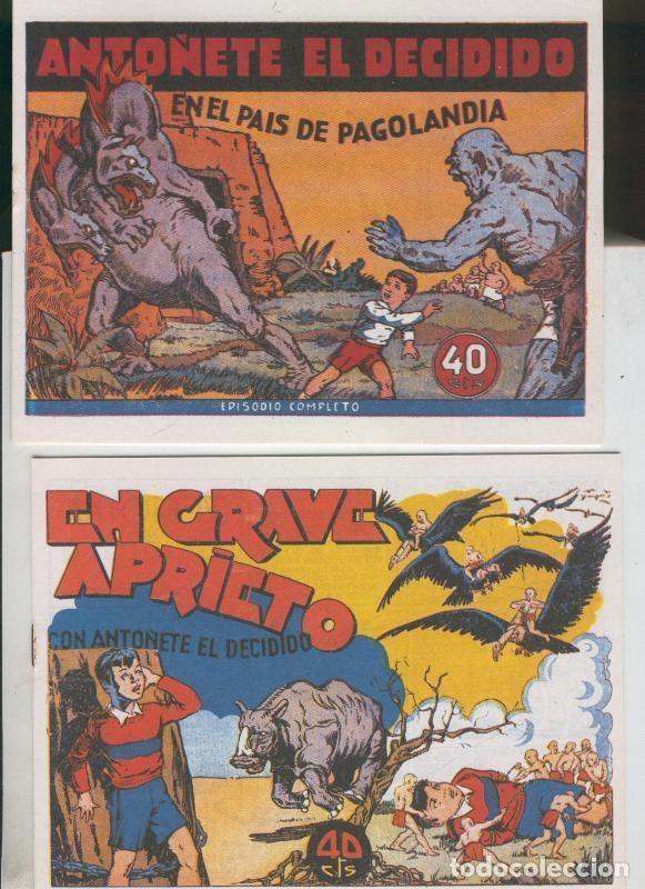 Comics: Anto&ntilde;ete el decidido, coleccion facsimil (Torrent) - Varios