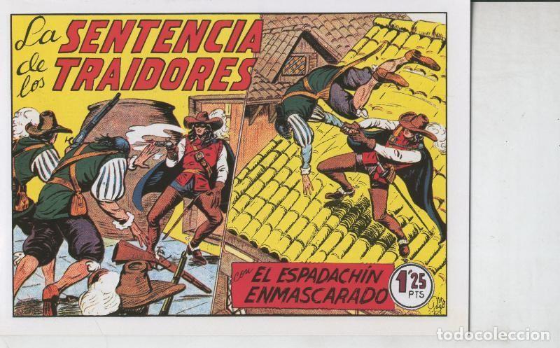 Comics: El Espadachin Enmascarado facsimil numero 045: La sentencia de los traidores - Varios