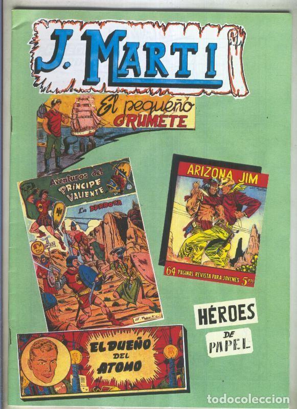 Comics : Heroes de Papel numero 49: J.Marti (numerado 4 en trasera) - J.Marti