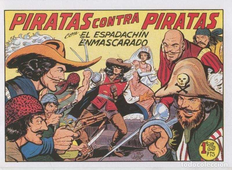 Comics: El Espadachin Enmascarado facsimil numero 067: Piratas contra piratas - Varios