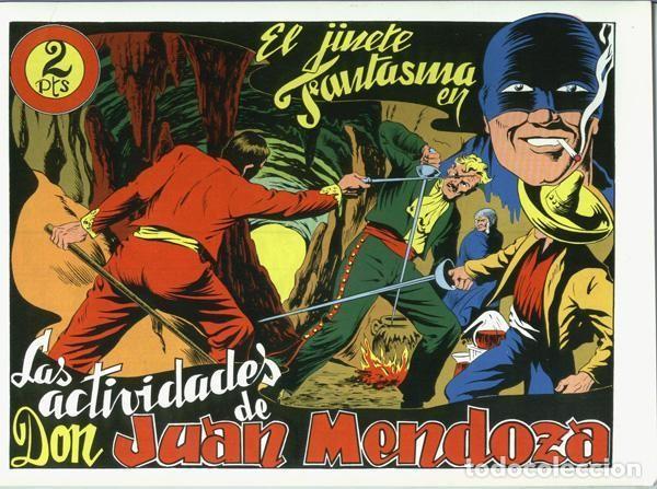 Comics: El Jinete Fantasma facsimil numero 037: Las actividades de Don Juan Mendoza - Ambros