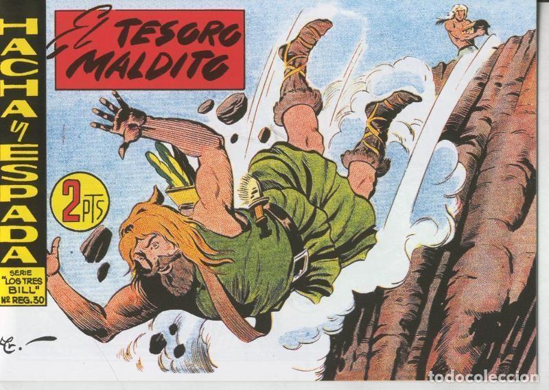 Comics: Hacha y Espada facsimil numero 55: El tesoro maldito - Armando