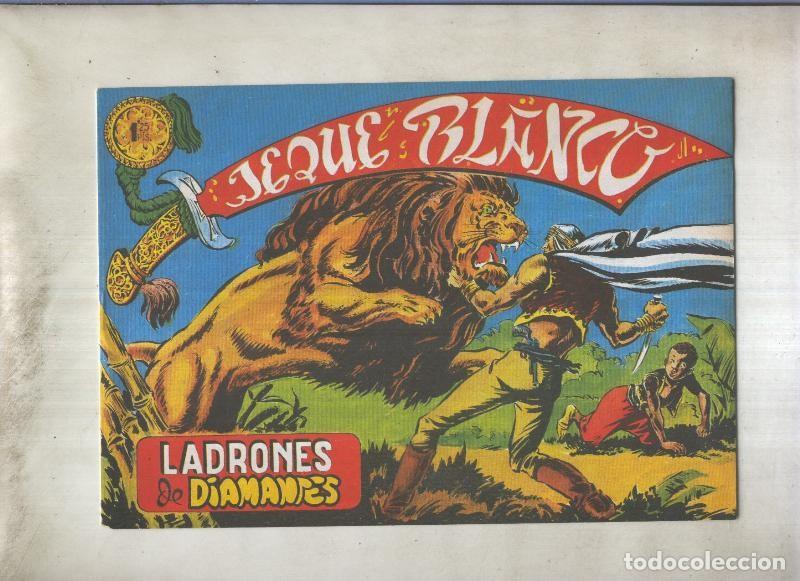 C&oacute;mics: Jeque Blanco facsimil numero 004: Ladrones de diamantes - Laffond - Armando - Foto 1