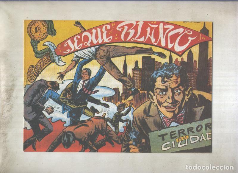 C&oacute;mics: Jeque Blanco facsimil numero 022: Terror en la ciudad - Laffond - Armando - Foto 1