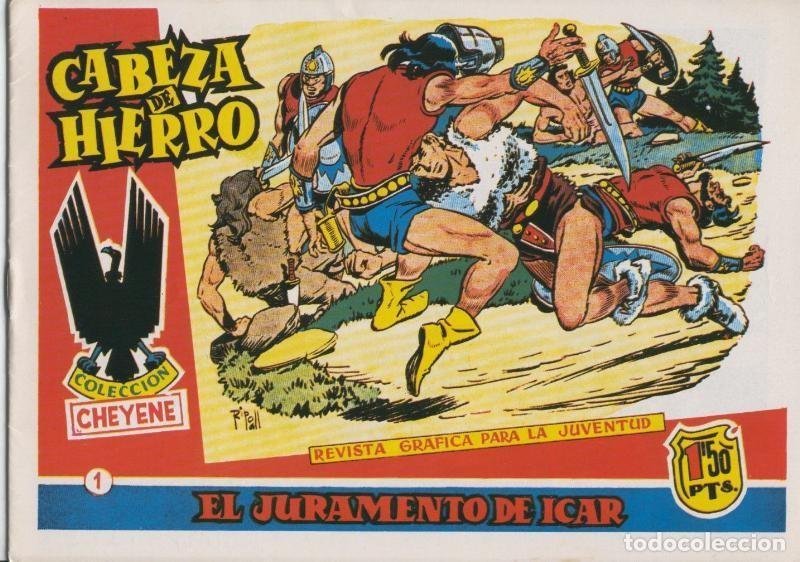 C&oacute;mics: Facsimil numeros 1 del CAH: Cabeza de Hierro - Varios - Foto 1