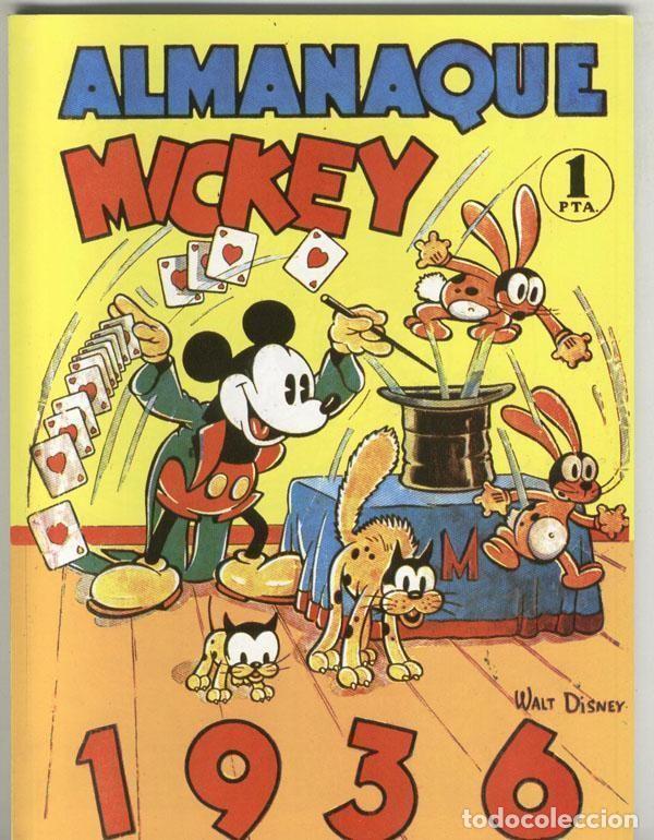 C&oacute;mics: Mickey almanaque facsimil 1936 - Walt Disney - Foto 1