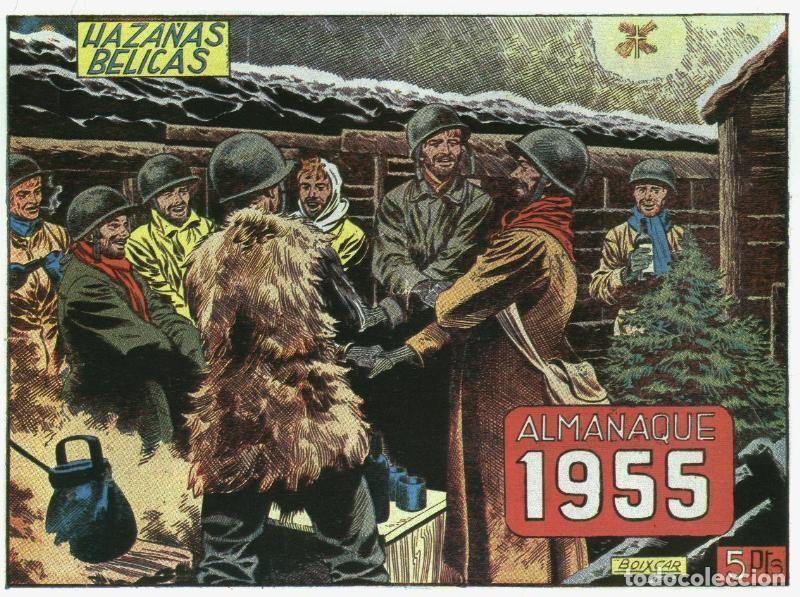 C&oacute;mics: Haza&ntilde;as Belicas almanaque facsimil 1955 - Varios - Foto 1
