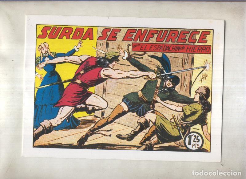 Comics : Facsimil: El Espadachin de Hierro numero 9: Surda se enfurece - Manuel Gago