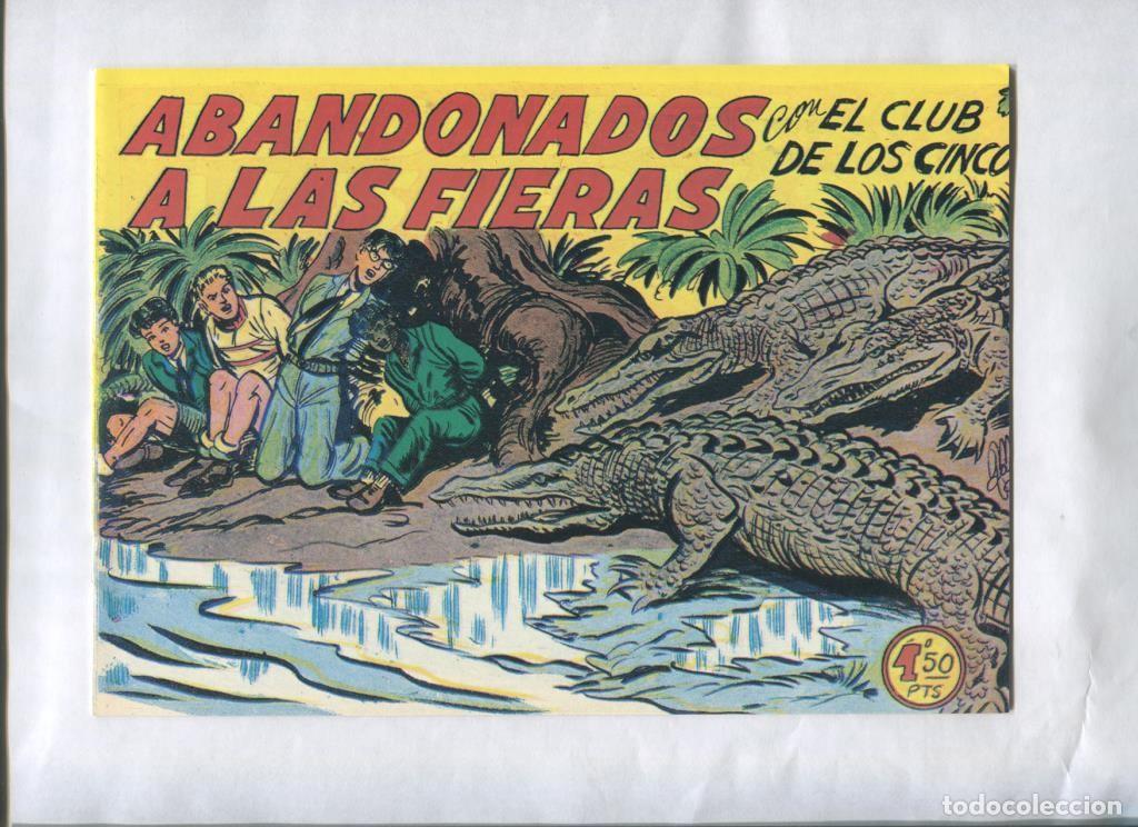 Fumetti: Facsimil: El Club de los cinco numero 29: Abandonados a las fieras - Manuel Gago
