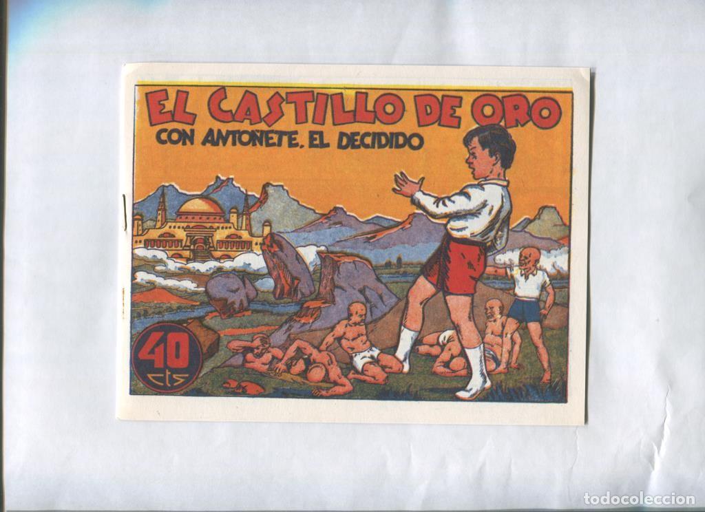 C&oacute;mics: Facsimil: Anto&ntilde;ete el decidido numero 03: El castillo de oro - Torrent - Foto 1