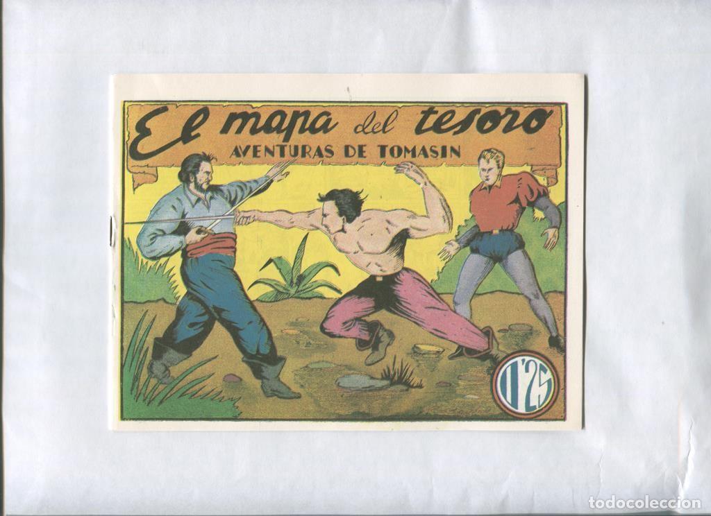 C&oacute;mics: Facsimil: Aventuras de Tomasin numero 02: El mapa del tesoro - Beyloc - Foto 1
