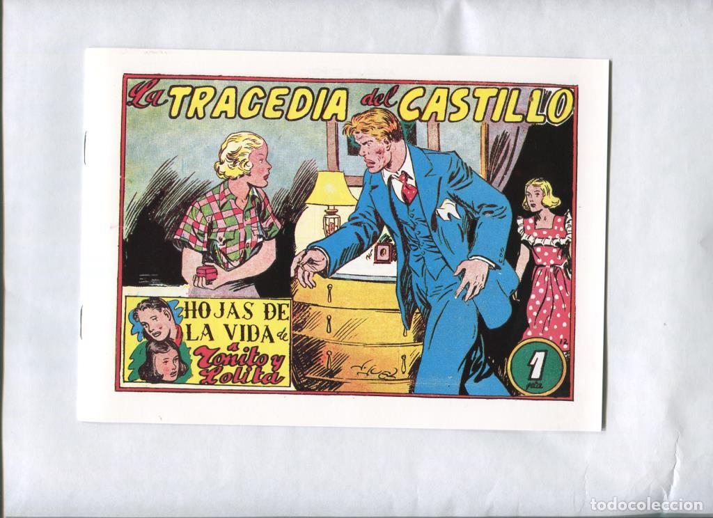 Comics : Facsimil: Hojas de la Vida de To&ntilde;ito y Lolita numero 12: La tragedia del castillo - Jaime Juez