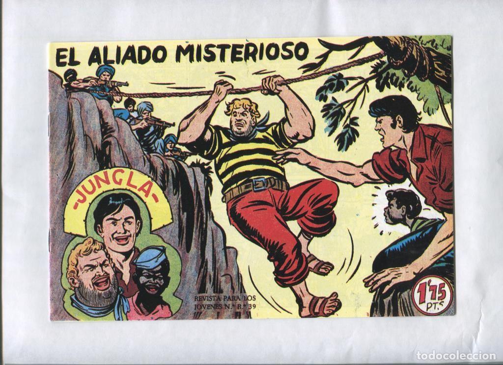 C&oacute;mics: Facsimil: Jungla numero 12: el aliado misterioso - Manuel Gago - Jose Ortiz