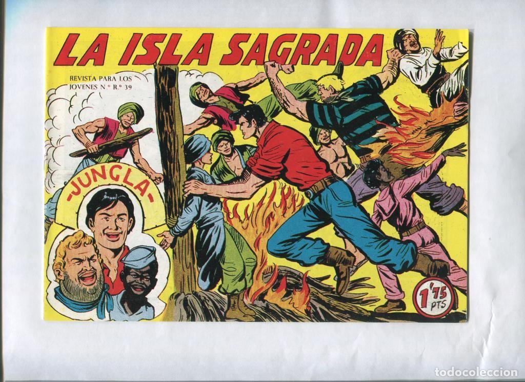 Fumetti: Facsimil: Jungla numero 17: La isla sagrada - Manuel Gago - Jose Ortiz