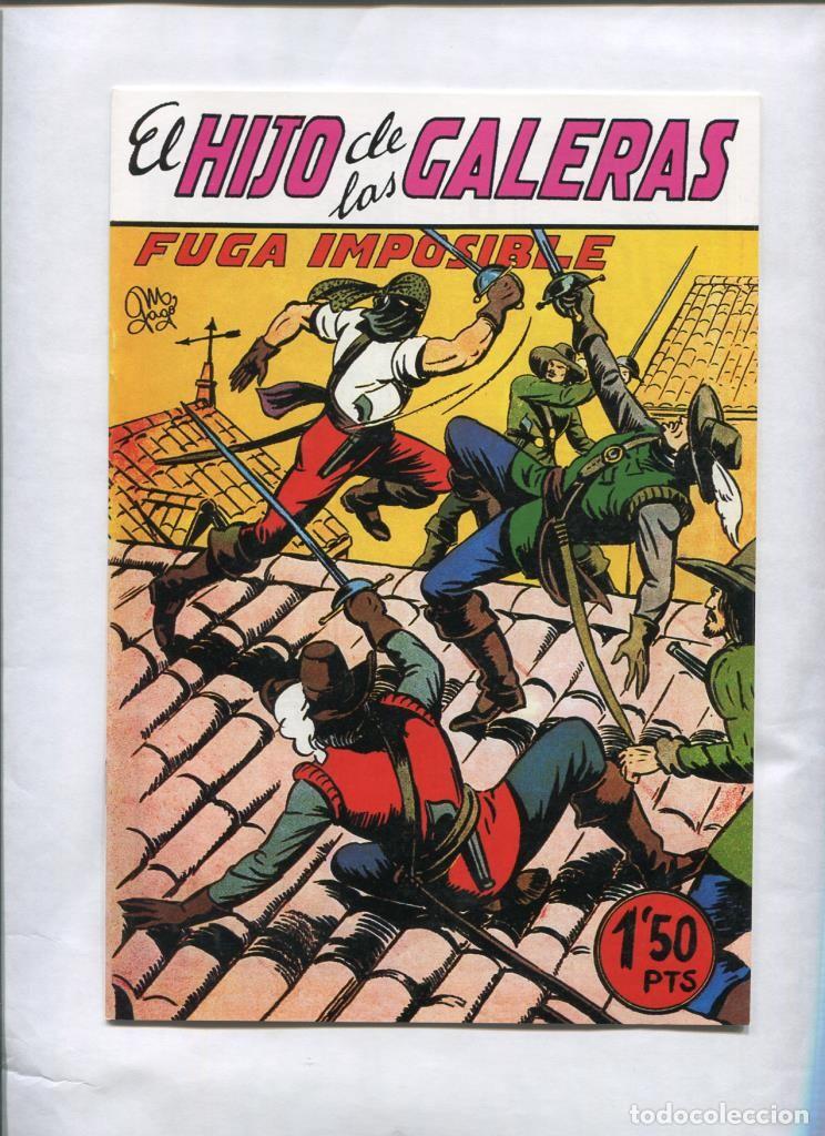 Comics: Facsimil: El hijo de las galeras numero 04: Fuga imposible - Manuel Gago