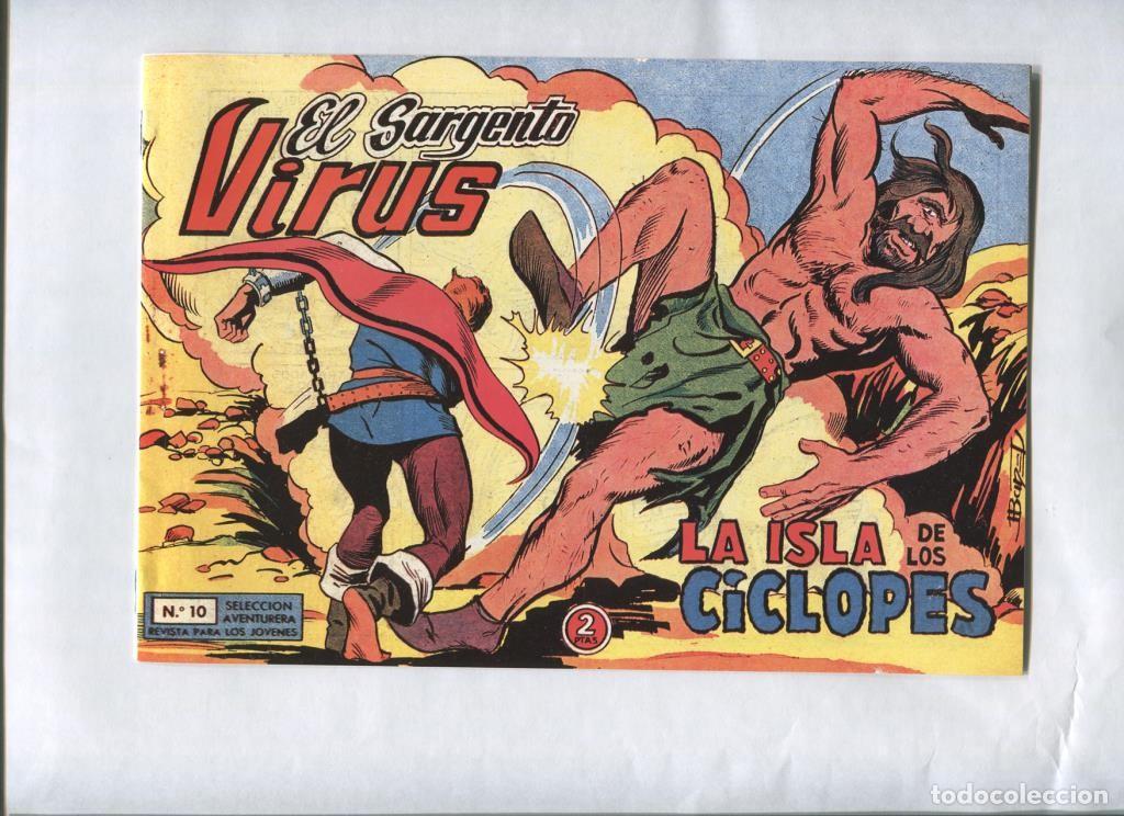 C&oacute;mics: Facsimil: El Sargento Virus numero 10: La isla de los ciclopes - Iba&ntilde;ez - Foto 1