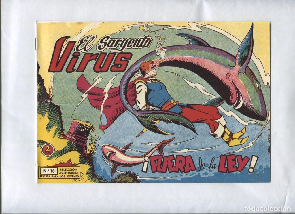 C&oacute;mics: Facsimil: El Sargento Virus numero 18: Fuera de la ley - Iba&ntilde;ez - Foto 1