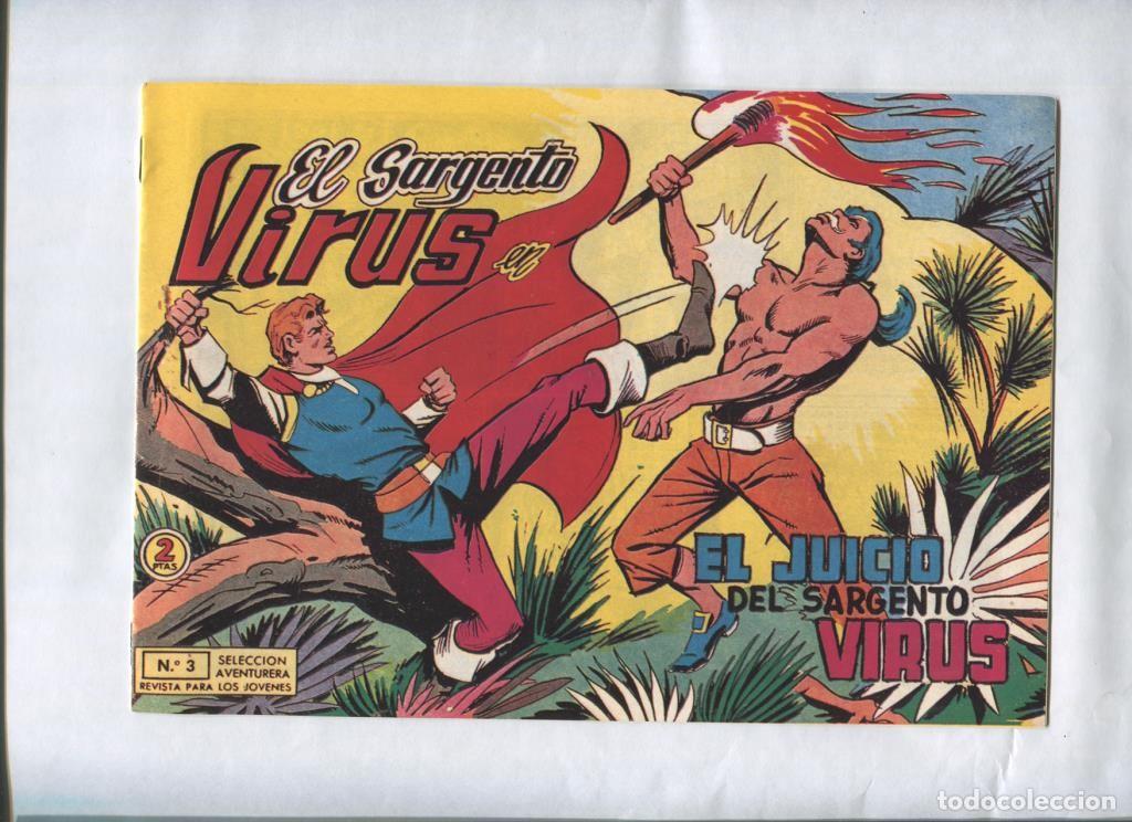 C&oacute;mics: Facsimil: El Sargento Virus numero 03: El juicio del sargento virus - Iba&ntilde;ez - Foto 1