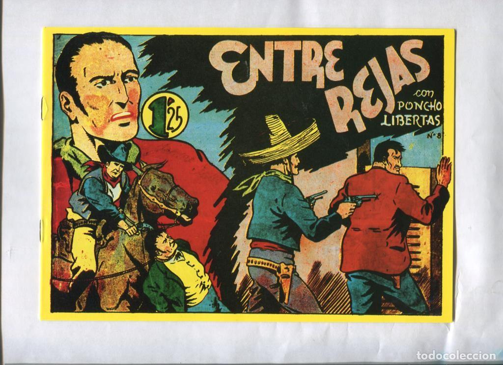 Comics : Facsimil: Poncho Libertas numero 08: Entre rejas - Rayllic