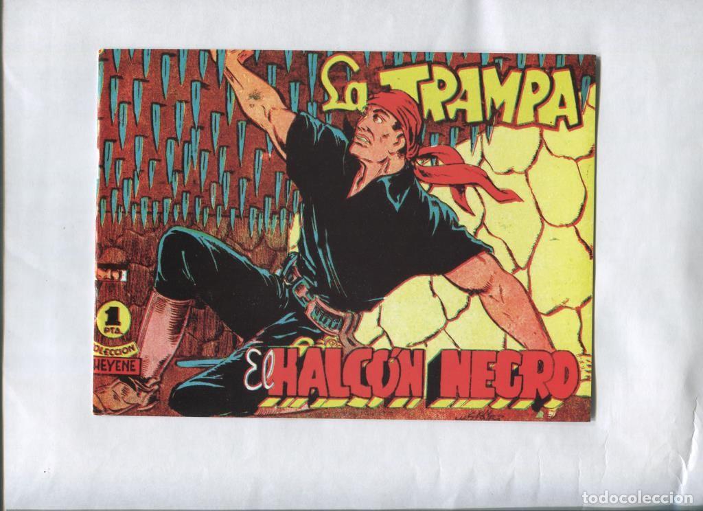 C&oacute;mics: Facsimil: El Halcon Negro numero 03: La trampa - Martinez Osete - Foto 1