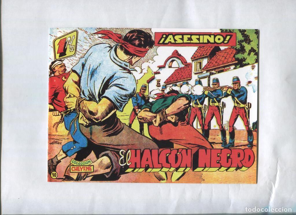 C&oacute;mics: Facsimil: El Halcon Negro numero 10: Asesino - Martinez Osete - Foto 1