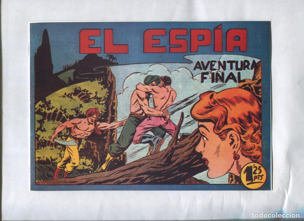 Comics: Facsimil: El Espia numero 25: Aventura final - Jose Ortiz, varios