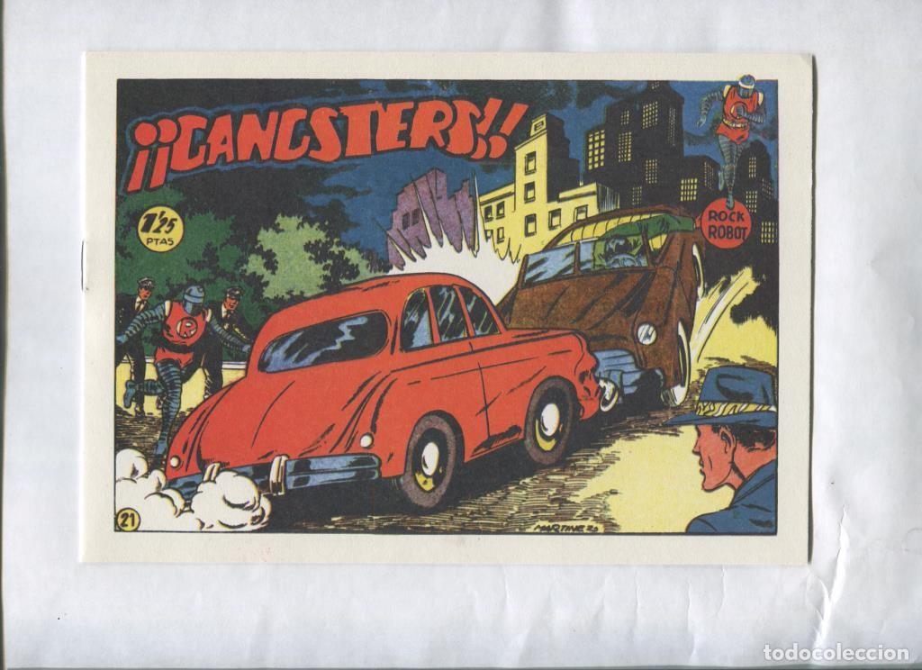 Fumetti: Facsimil: Rock Robot numero 21: Gansters - Martinez Osete