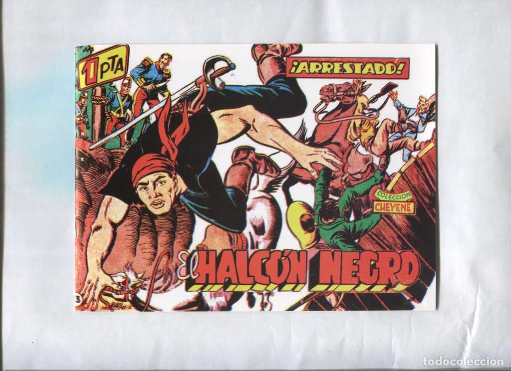 C&oacute;mics: Facsimil: El Halcon Negro numero 13: Arrestado - Martinez Osete - Foto 1