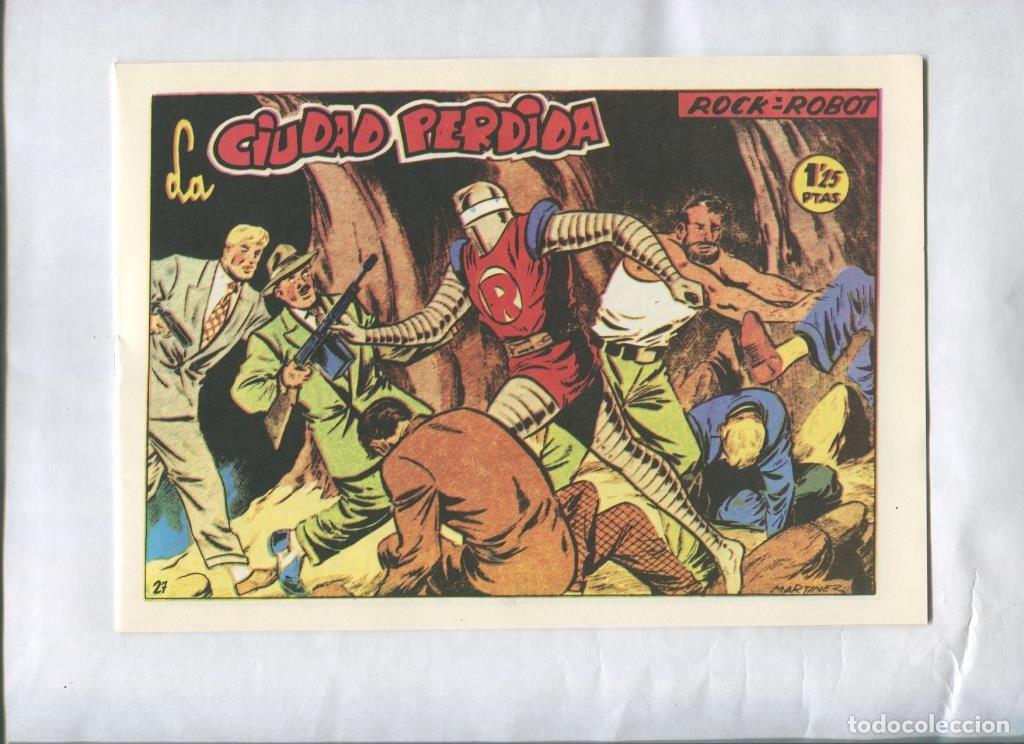 C&oacute;mics: Facsimil: Rock Robot numero 27: La ciudad perdida - Martinez Osete - Foto 1