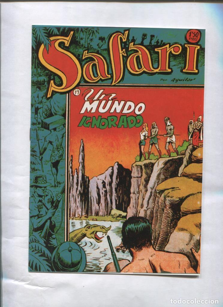Fumetti: Facsimil: Safari numero 19: Un mundo ignorado - Aguilar