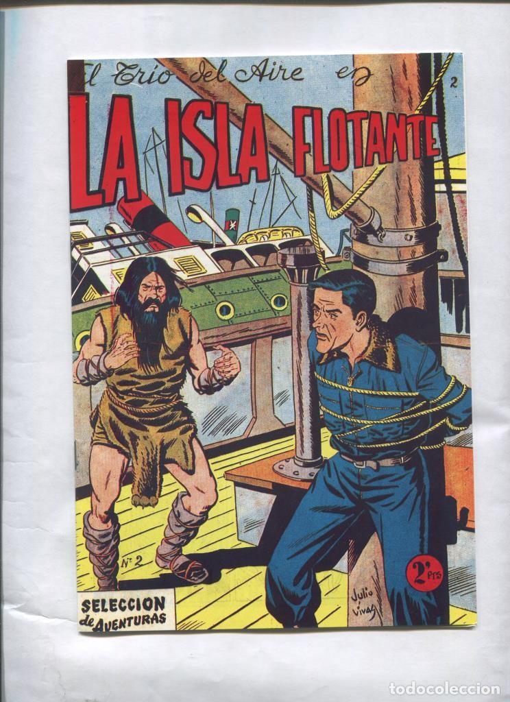 Comics: Facsimil: El trio del aire numero 02: La isla flotante - Julio Vivas