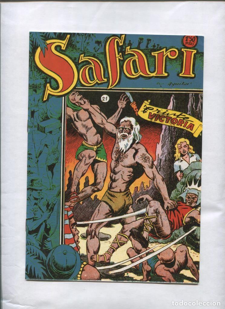 Comics: Facsimil: Safari numero 21: Triste victoria - Aguilar