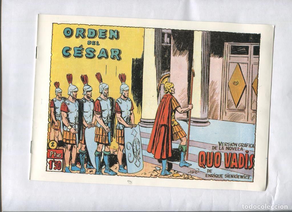 Comics: Facsimil: Quo Vadis numero 02: Orden del Cesar - Jaime Juez
