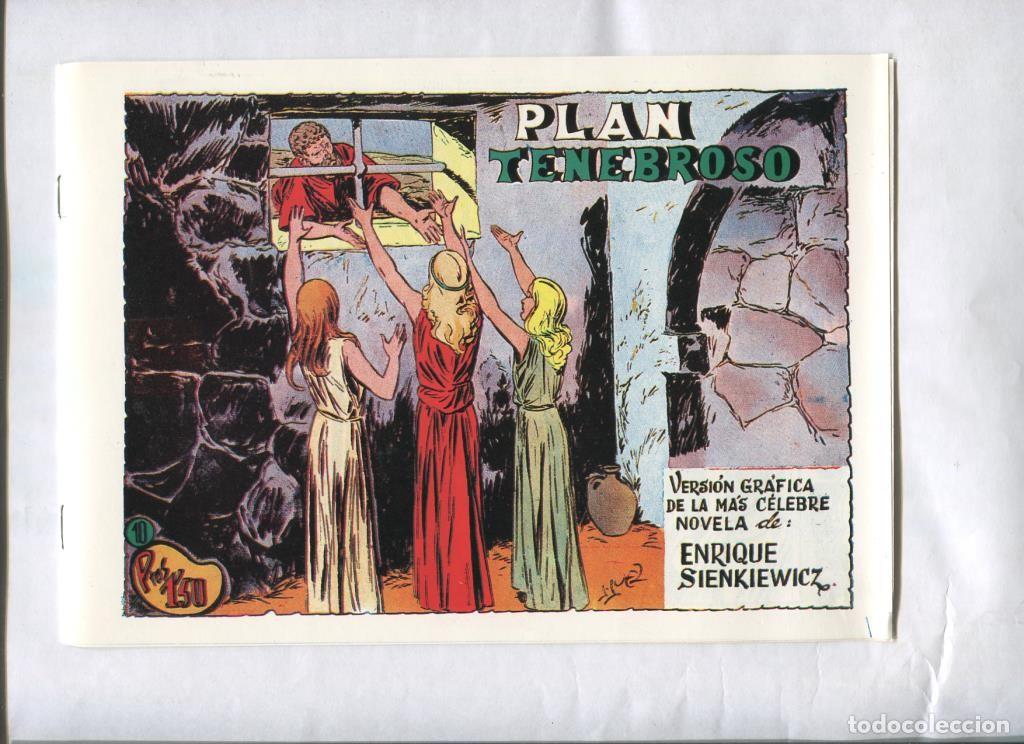 C&oacute;mics: Facsimil: Quo Vadis numero 10: Plan tenebroso - Jaime Juez