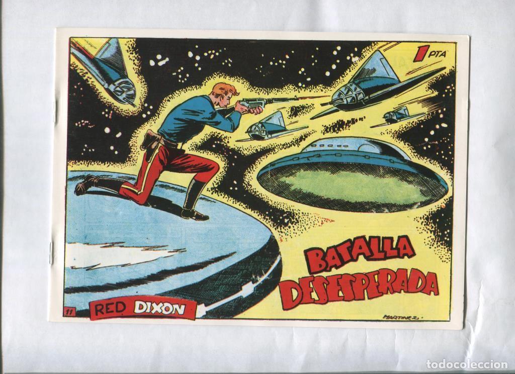 Comics: Facsimil: Red Dixon primera serie numero 11: Batalla desesperada - Juan Martinez Osete