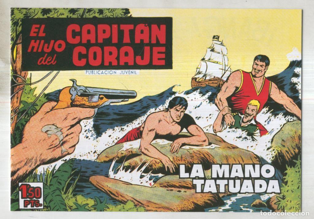 Comics: Facsimil: El Hijo del Capitan Coraje numero 40: La mano tatuada - Ferrando